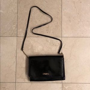 Kate spade patent black leather purse.